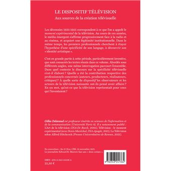 Le dispositif télévision