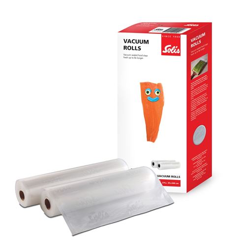 Pack 2 rouleaux Solis Pellicules de mise sous vide