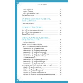 La Magie des Cristaux