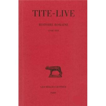 Histoire romaine. Tome XIX : Livre XXIX