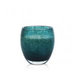 Bougie verre soufflé perle evergreen 720 Gr