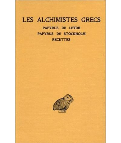 Alchimistes grecs t1