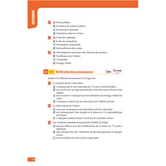 Interros des Lycées - SVT Terminale