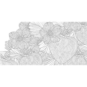 Jardins merveilleux - Une aventure florale à colorier