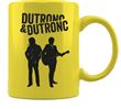 Mug Jacques Dutronc et Dutronc Couleur Jaune Print Noir