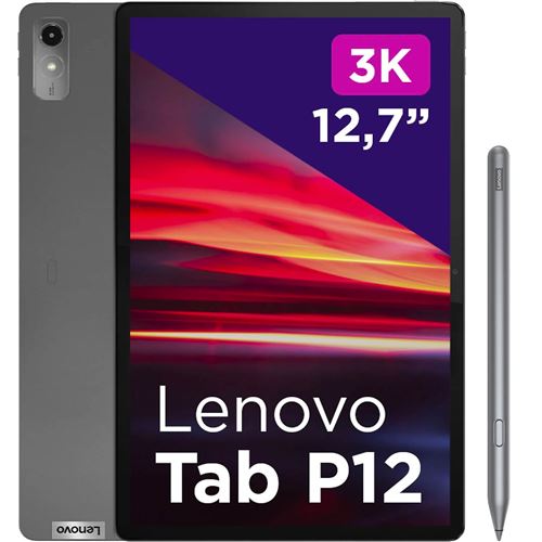 Lenovo Tab P12 Tablet Android 12.7 3K 256GB 8GB RAM Grigio con Pennino
