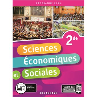 Sciences Économiques et Sociales (SES) 2de (2019) - Pochette élève