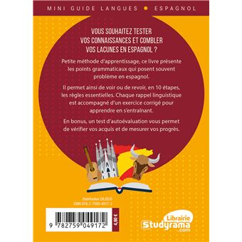 La grammaire espagnole en 10 étapes