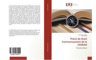 Précis de droit communautaire de la CEDEAO