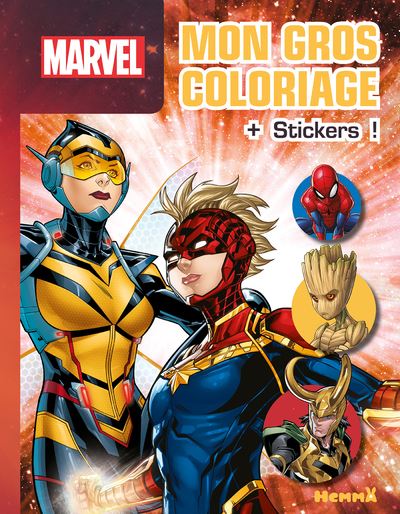 Vive le coloriage ! : Avengers : Iron Man - Marvel - Hemma