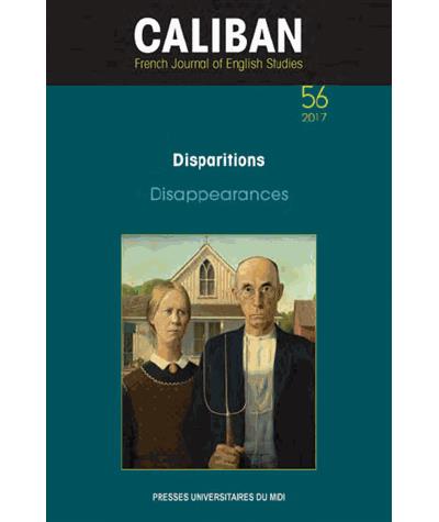 Disparitions / disappearances - Françoise Besson - broché