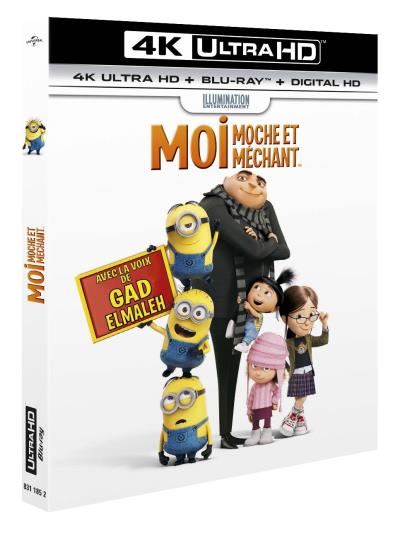 Moi, moche et méchant Blu-ray 4K Ultra HD