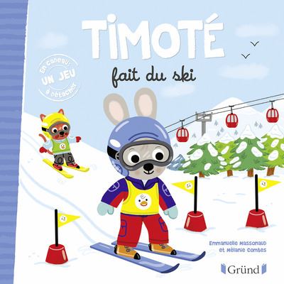 Timoté fait du ski - Emmanuelle Massonaud - cartonné