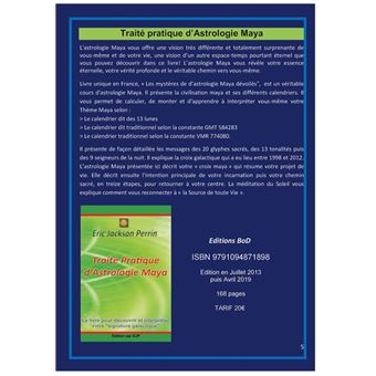 Catalogue livres et services ERIC JACKSON PERRIN 2019