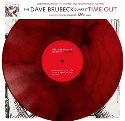 Time Out Édition Limitée Vinyle Rouge Marbré