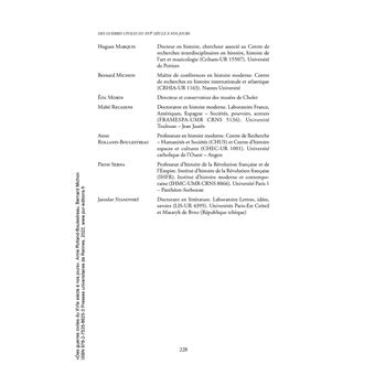 Des guerres civiles du XVIe siècle à nos jours