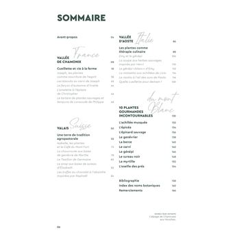 Cueillette gourmande autour du Mont-Blanc