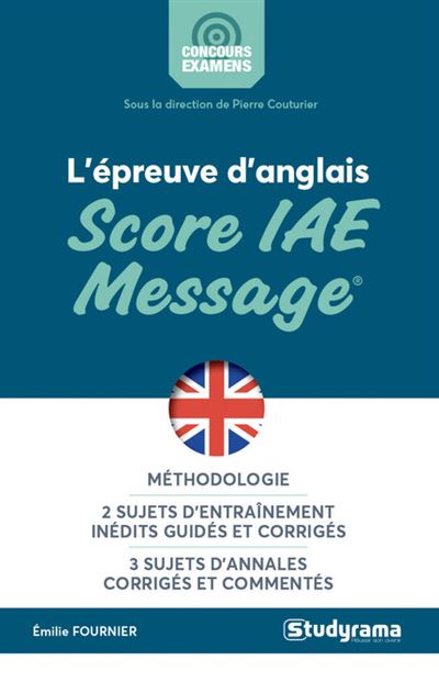 L'épreuve d'anglais au score IAE message