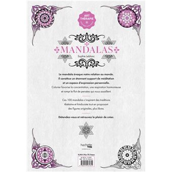 Coloriages Art-thérapie Mandalas