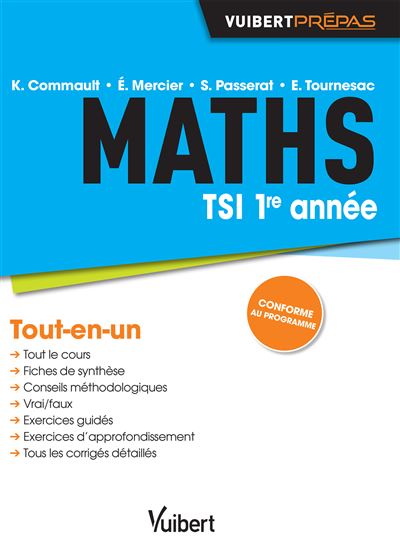 Maths TSI 1re année