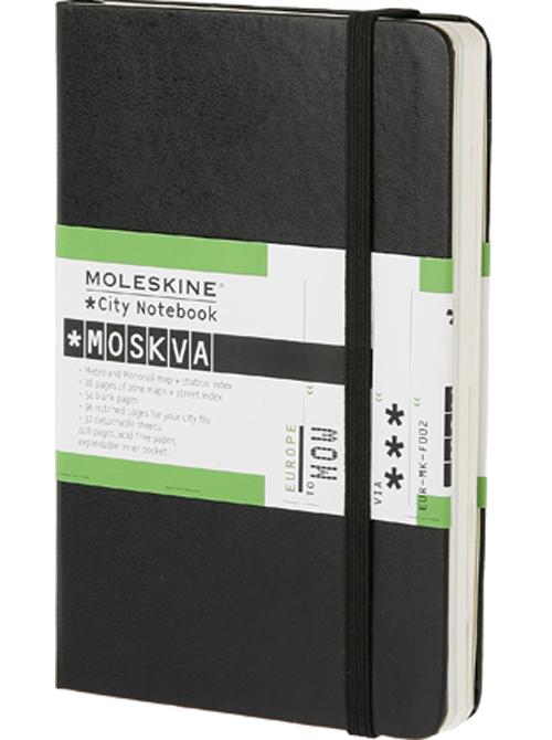 MOLESKIN CITY NOTEBOOK MOSCOU