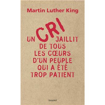 Un cri jaillit de tous les coeurs d'un peuple qui a été trop patient