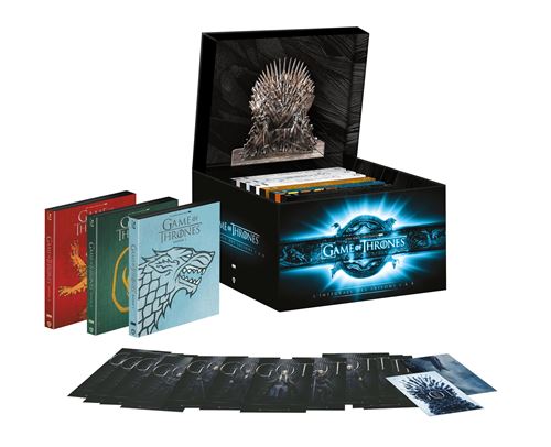 Coffret blu-ray intégrale Game of thrones, saisons 1 à 8 : le