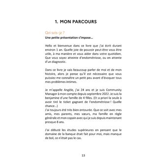 L'endométriose dans mon intimité.