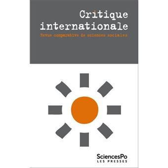 Critique internationale 98