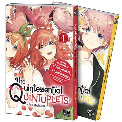 The Quintessential Quintuplets Pack découverte T01 et