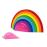 STICKY NOTES - RAINBOW SHAPED NOTES (100 SHEETS)