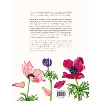 Aquarelle d'après nature : peindre plantes et fleurs au fil des saisons