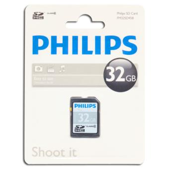 adaptateur SD Carte memoire micro SD SDHC SDXC capacité 32 go classe 10 Philips 