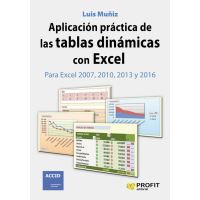 Aplicación práctica de las tablas dinámicas con Excel. Ebook