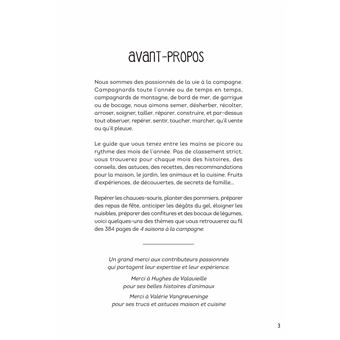 4 saisons à la campagne - Jardin, Maison, Animaux, Cuisine