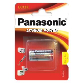 Pile Panasonic Lithium CR 123 3V - 1