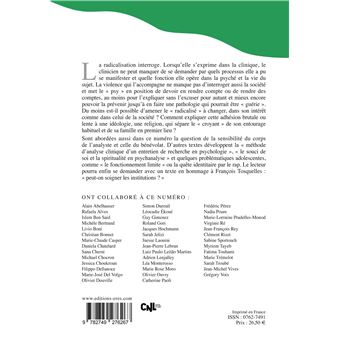 Cliniques méditerranéennes 107 - Radicalisation(s)