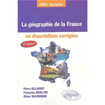 Dissertation geographie capes