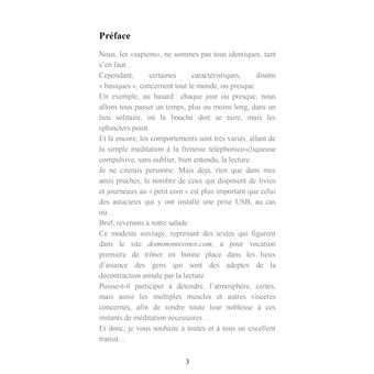 Salade de mots à l'usage des gens qui lisent aux vécés