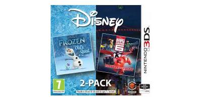 FROZEN - BIG HERO 6 DOUBLE PACK MIX 3DS