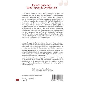 Figures du temps dans la pensée occidentale
