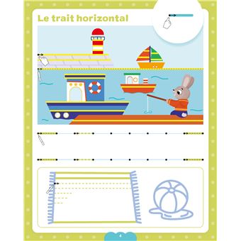 Les cahiers effaçables d'Olive - Mes premiers graphismes et formes