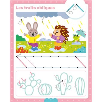 Les cahiers effaçables d'Olive - Mes premiers graphismes et formes