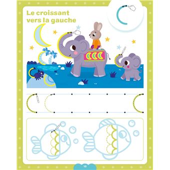 Les cahiers effaçables d'Olive - Mes premiers graphismes et formes