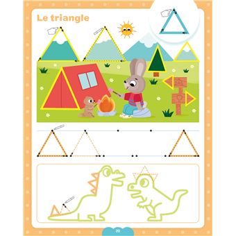 Les cahiers effaçables d'Olive - Mes premiers graphismes et formes