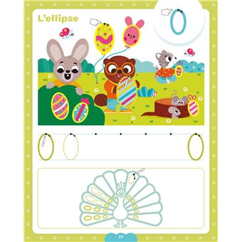 Les cahiers effaçables d'Olive - Mes premiers graphismes et formes