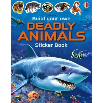 Build your own deadly animals - Sticker book
