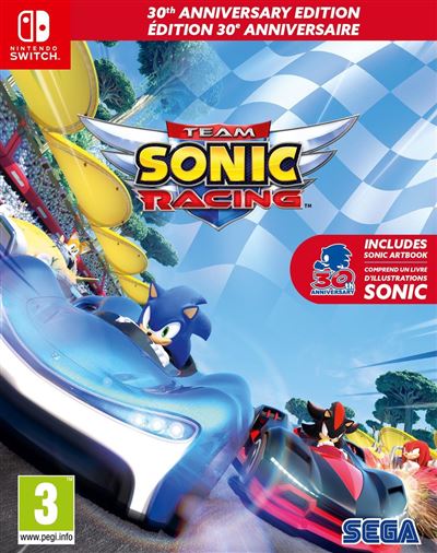 TEAM SONIC RACING - 30TH ANNIVERSARY EDITION FR/NL SWITCH