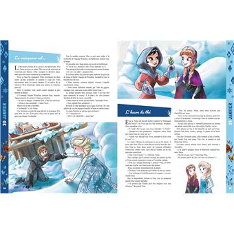 LA REINE DES NEIGES - 365 Histoires pour le soir - La Reine des Neiges 1 et 2 - Disney