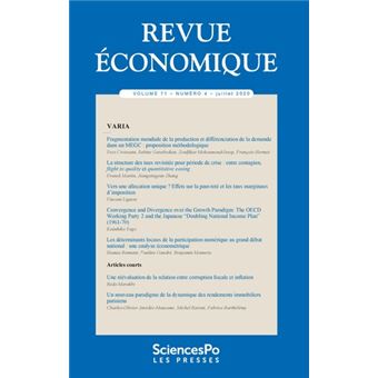 Revue Économique T71-4